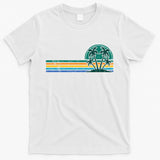 Palm Trees Retro Beach Summer T-Shirt