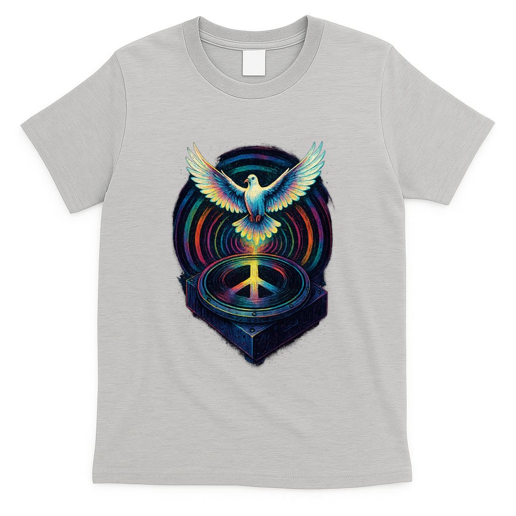 Peaceful Turntable Vibes T-Shirt