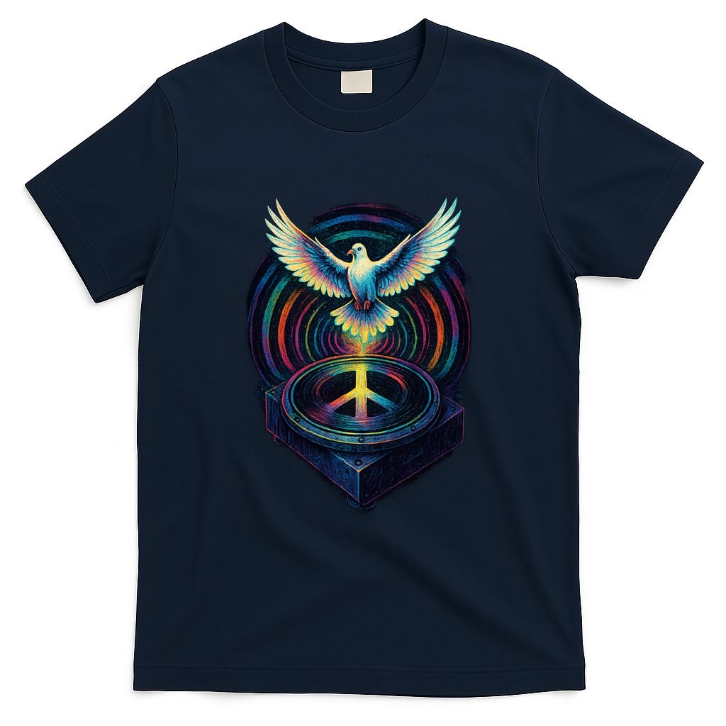 Peaceful Turntable Vibes T-Shirt