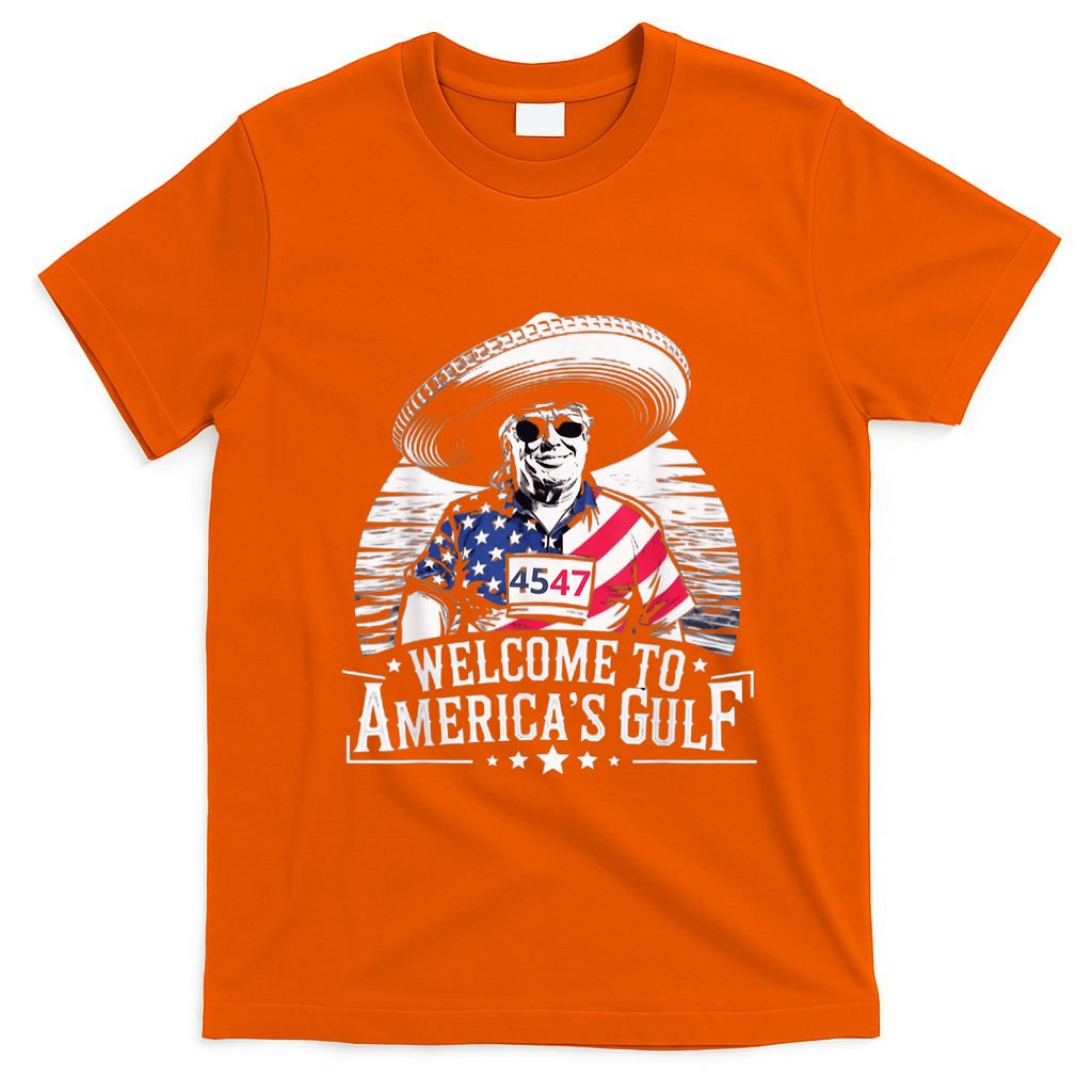 President Trump Welcome To AmericaS Gulf Mexico T-Shirt