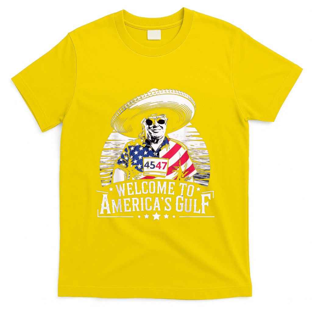 President Trump Welcome To AmericaS Gulf Mexico T-Shirt