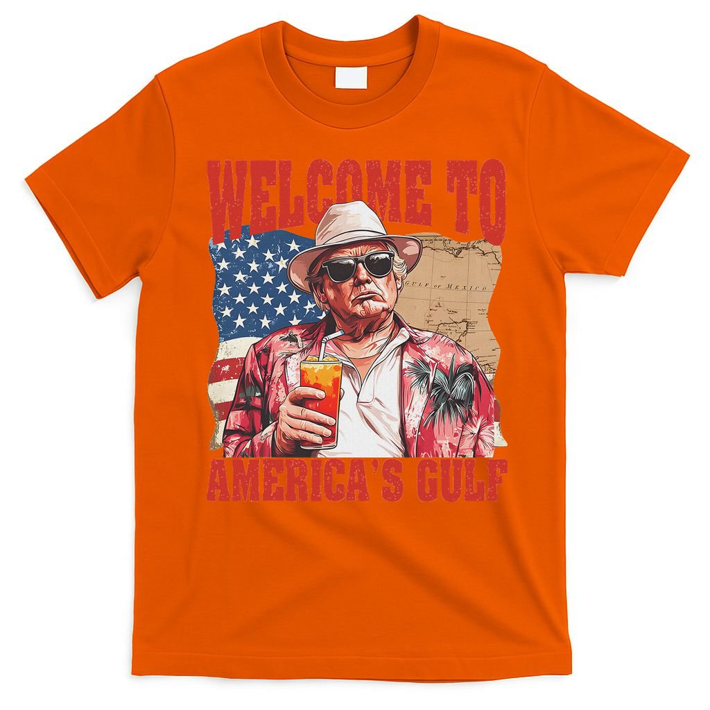 President Trump Welcome To AmericaS Gulf Mexico T-Shirt