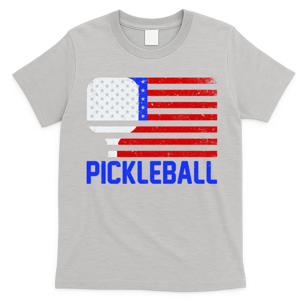 Pickeball USA American Flag T-Shirt