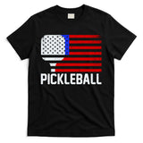 Pickeball USA American Flag T-Shirt