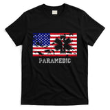 Paramedic Usa Flag T-Shirt