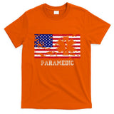 Paramedic Usa Flag T-Shirt