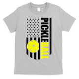 Pickleball USA Flag Love Playing Pickle Ball T-Shirt