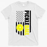 Pickleball USA Flag Love Playing Pickle Ball T-Shirt
