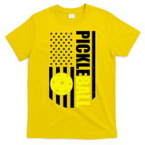 Pickleball USA Flag Love Playing Pickle Ball T-Shirt