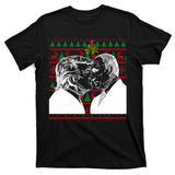 Putin Trump Mistletoe Ugly Christmas Sweater T-Shirt