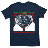 Putin Trump Mistletoe Ugly Christmas Sweater T-Shirt
