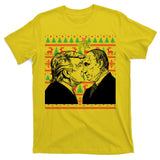 Putin Trump Mistletoe Ugly Christmas Sweater T-Shirt