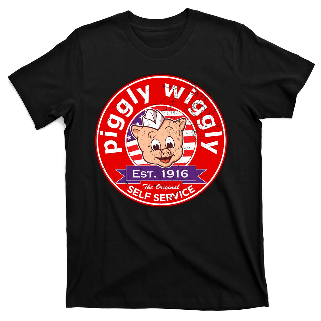 Piggly Wiggly Est 1916 Self Service Retro T-Shirt