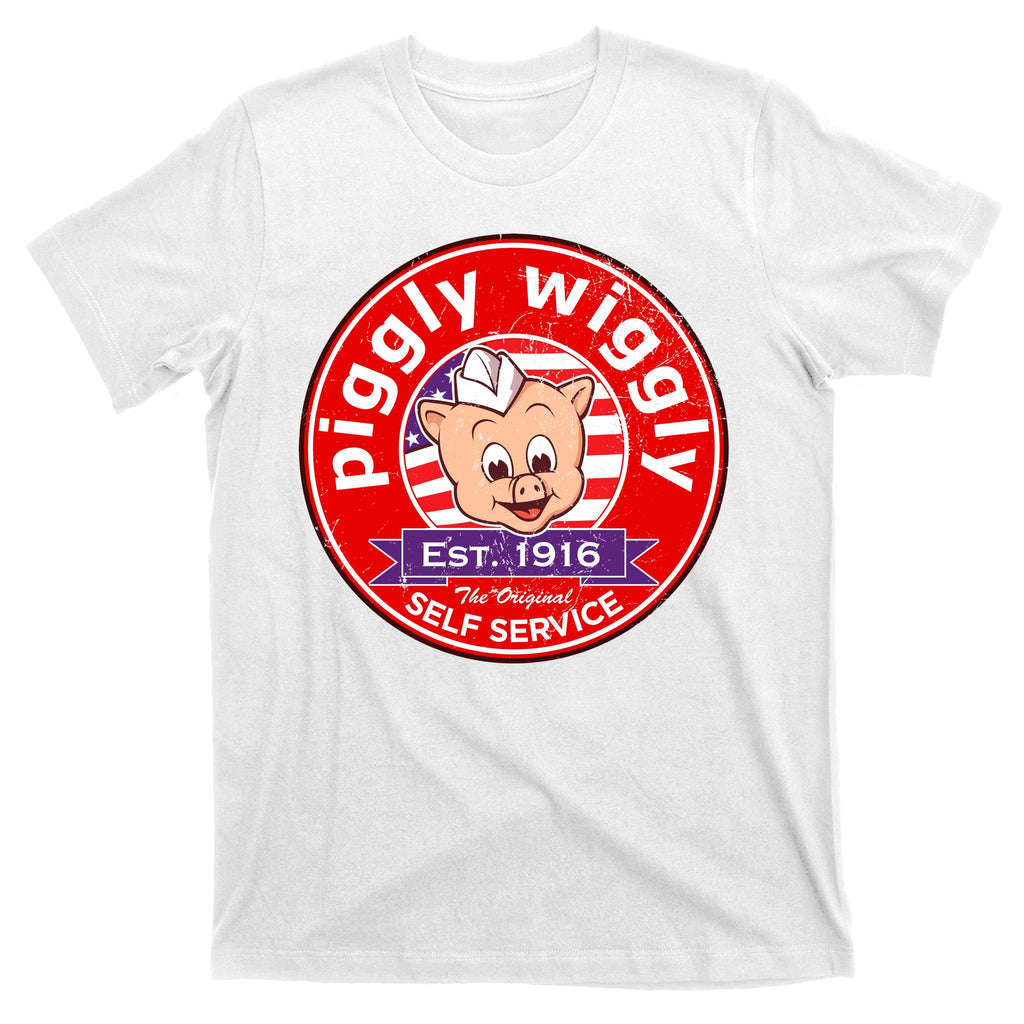 Piggly Wiggly Est 1916 Self Service Retro T-Shirt