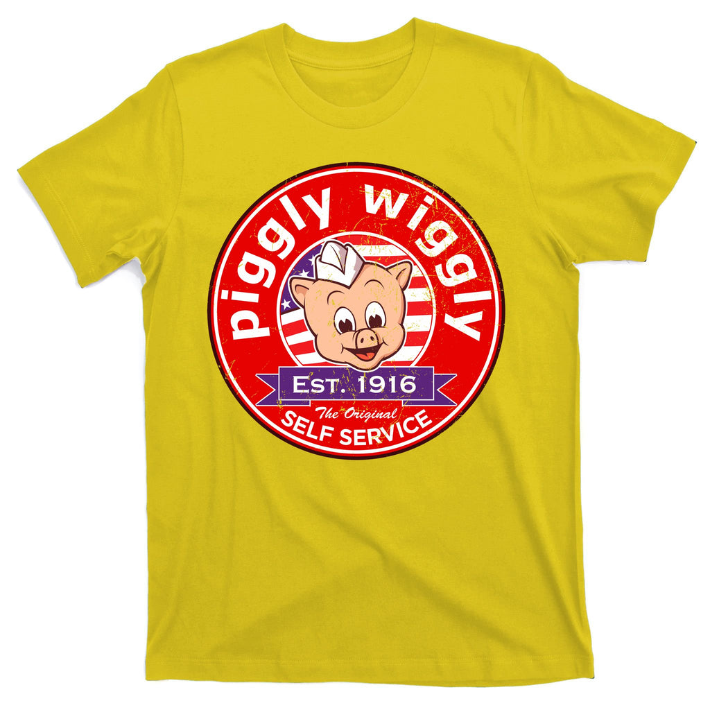 Piggly Wiggly Est 1916 Self Service Retro T-Shirt