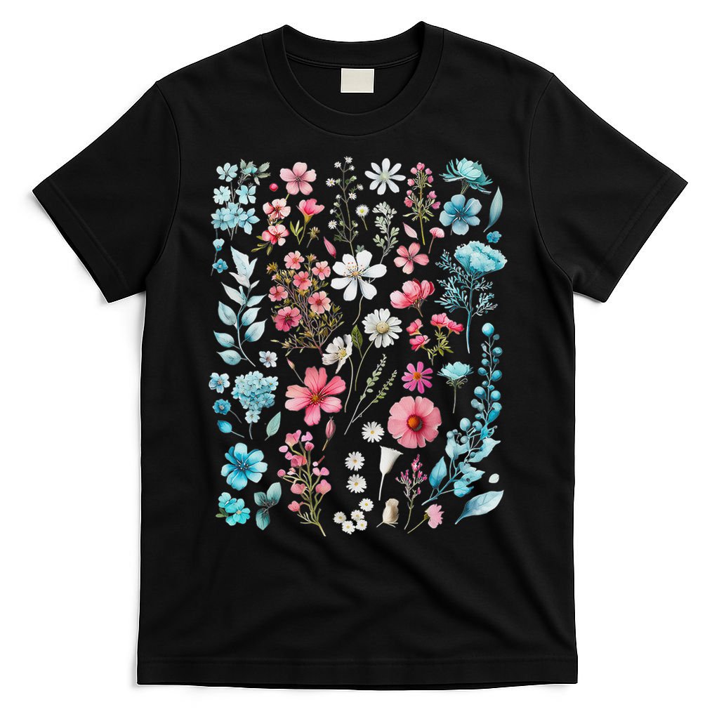 Pride Wildflowers Subtle Pride Lgbtq Pride Month T-Shirt
