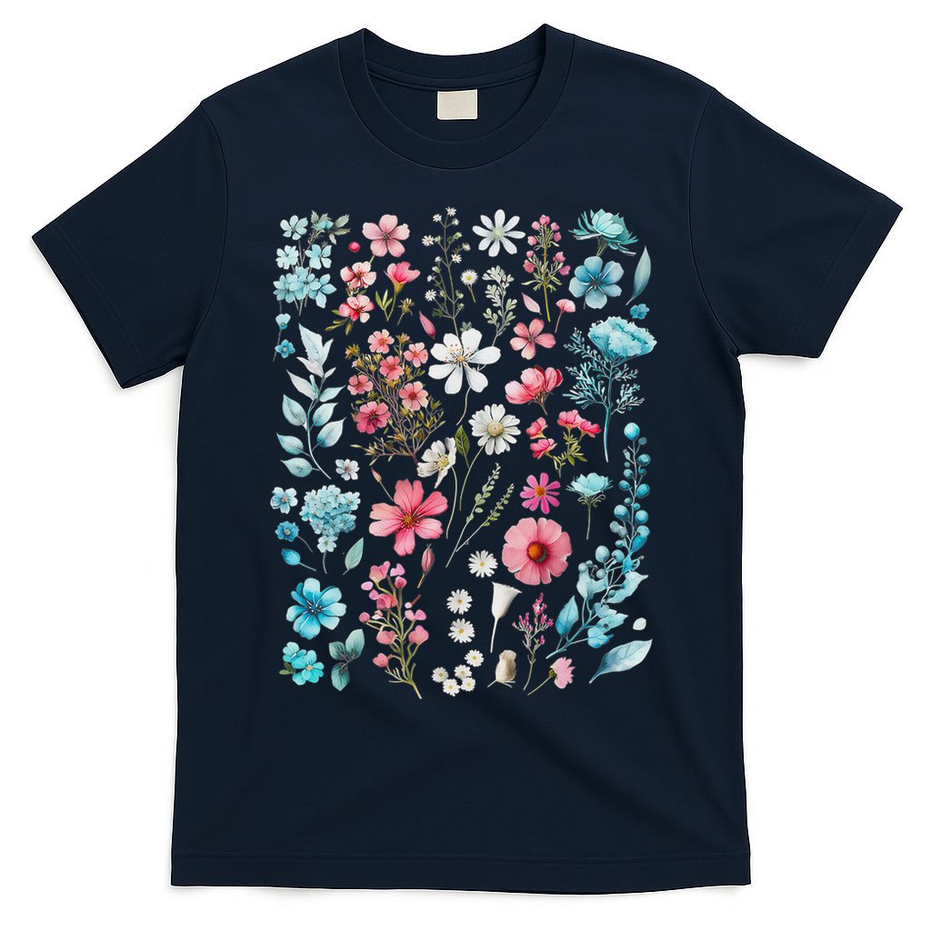 Pride Wildflowers Subtle Pride Lgbtq Pride Month T-Shirt
