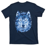 Polygon Wolf Wild Animal T-Shirt