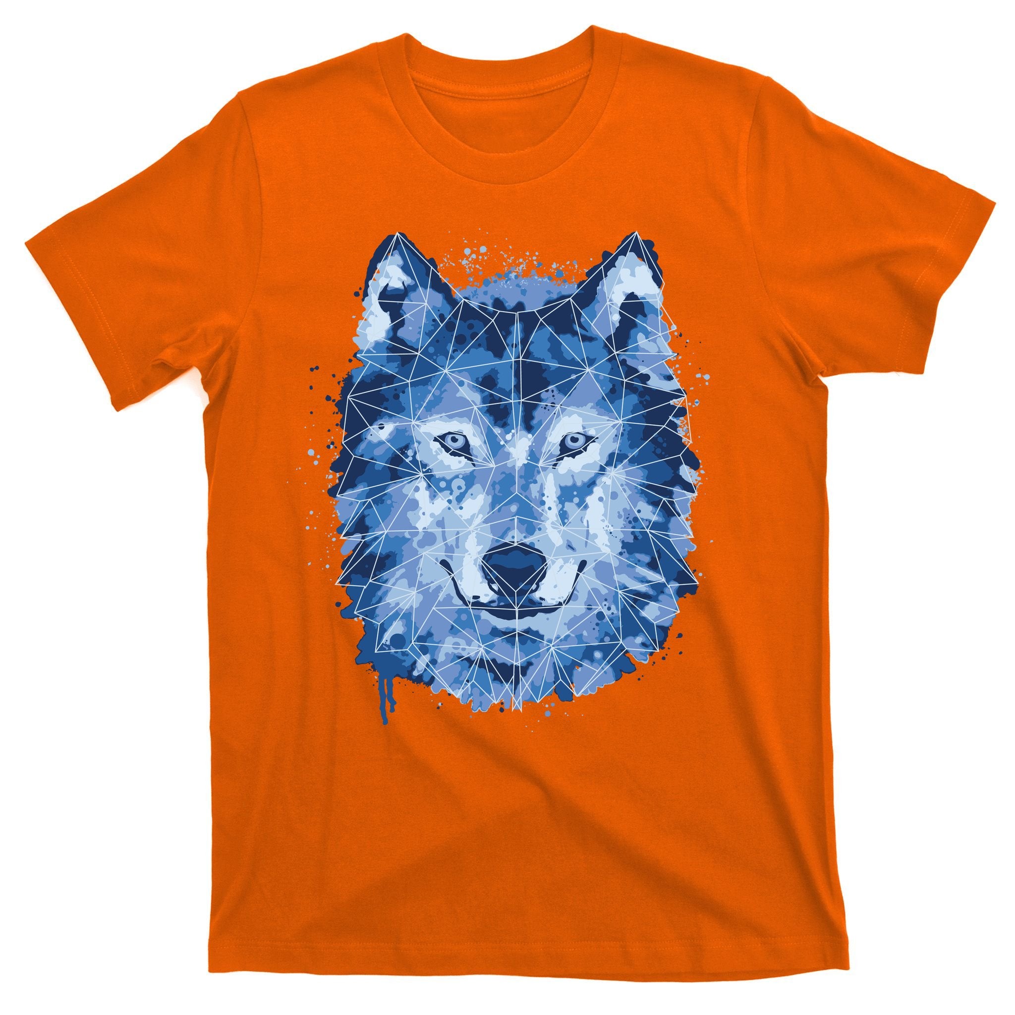 Polygon Wolf Wild Animal T-Shirt