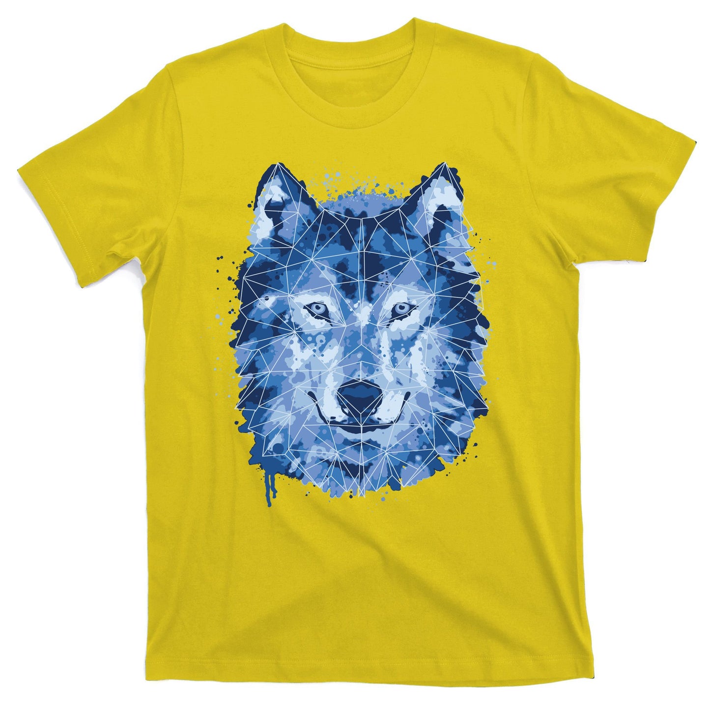 Polygon Wolf Wild Animal T-Shirt