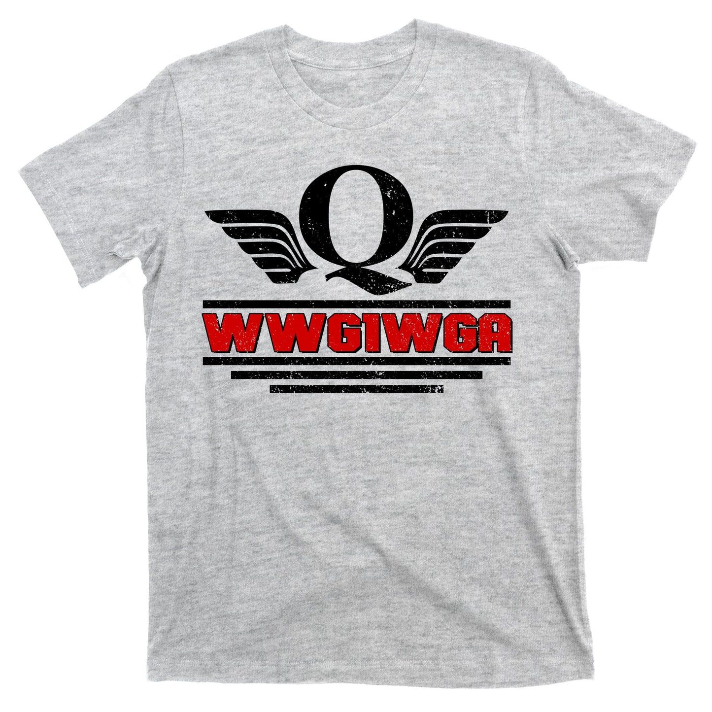 QAnon Wings WWG1WGA T-Shirt