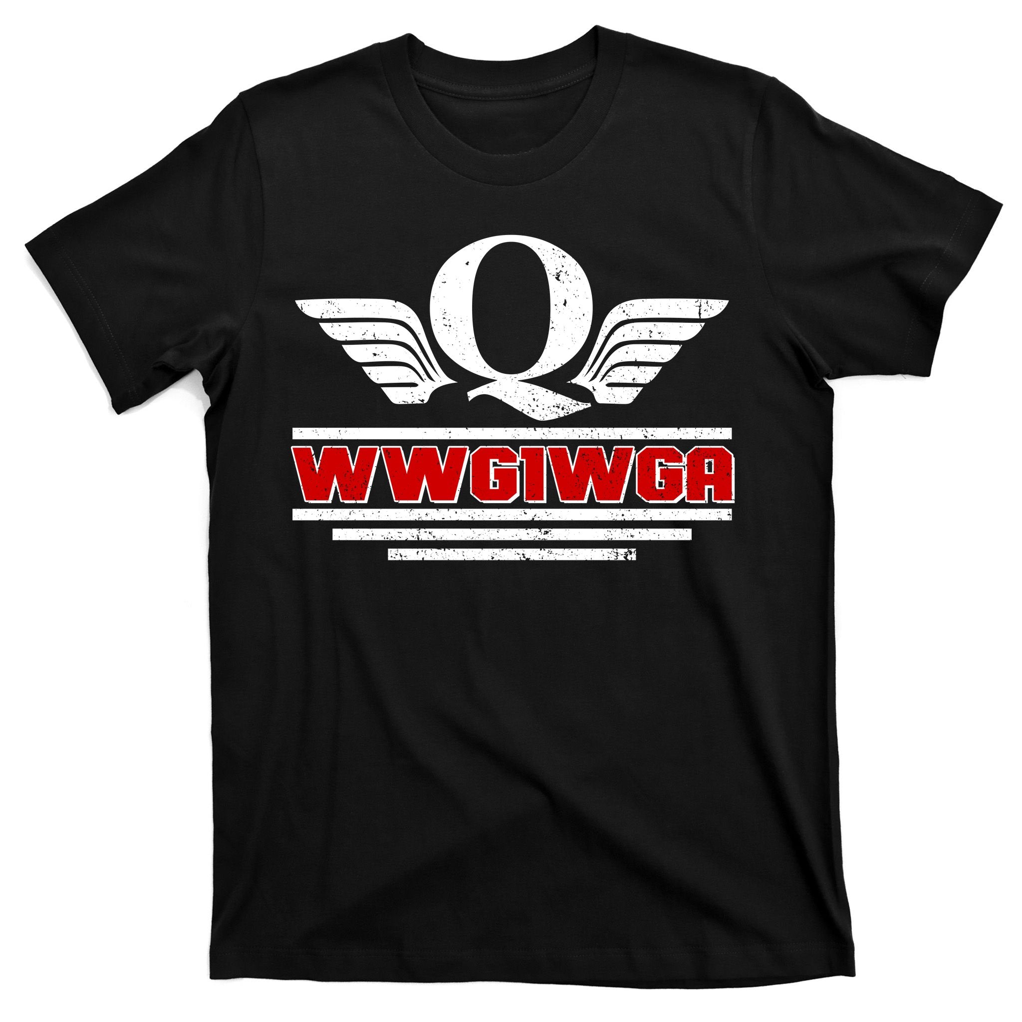 QAnon Wings WWG1WGA T-Shirt