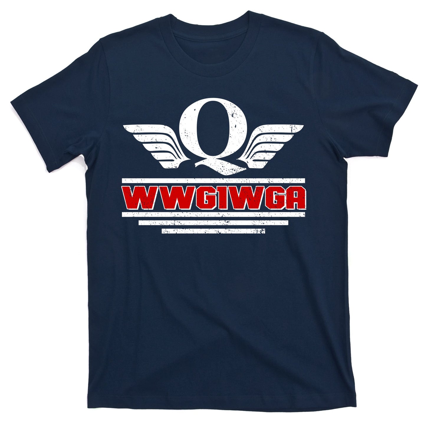 QAnon Wings WWG1WGA T-Shirt