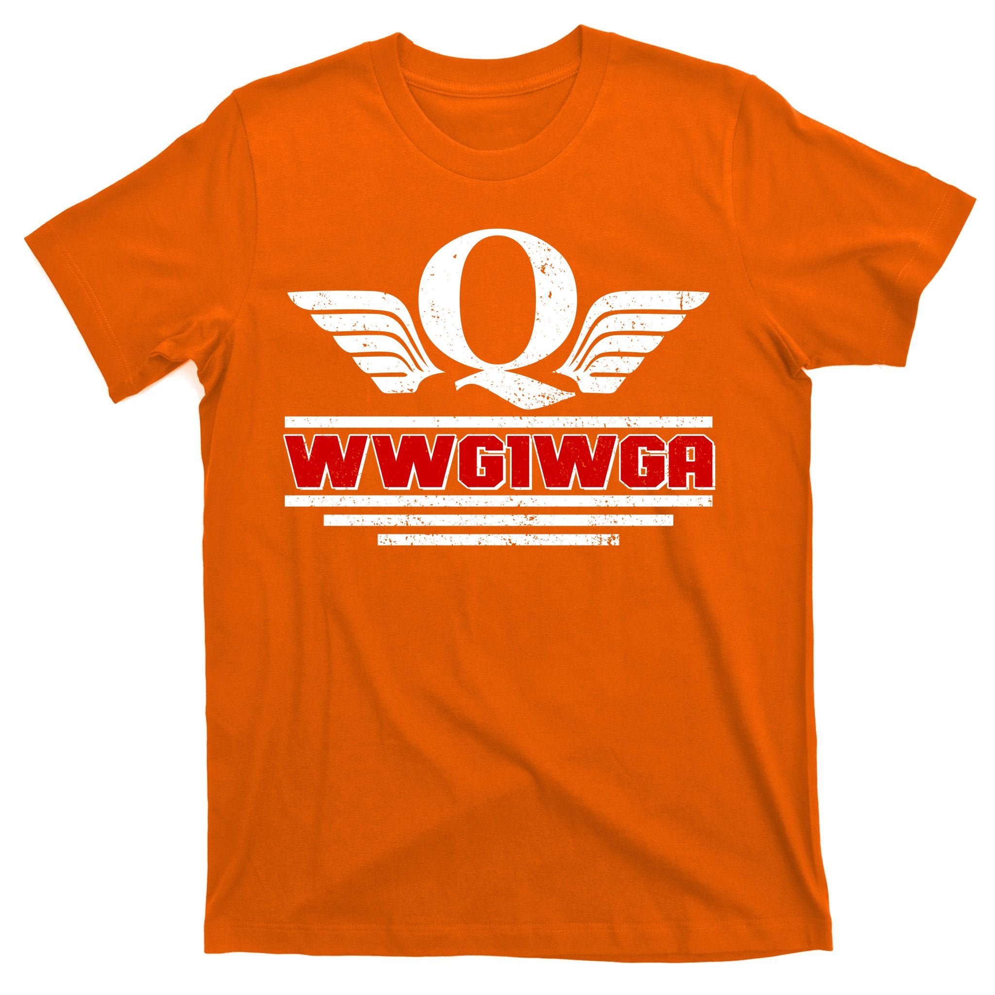 QAnon Wings WWG1WGA T-Shirt