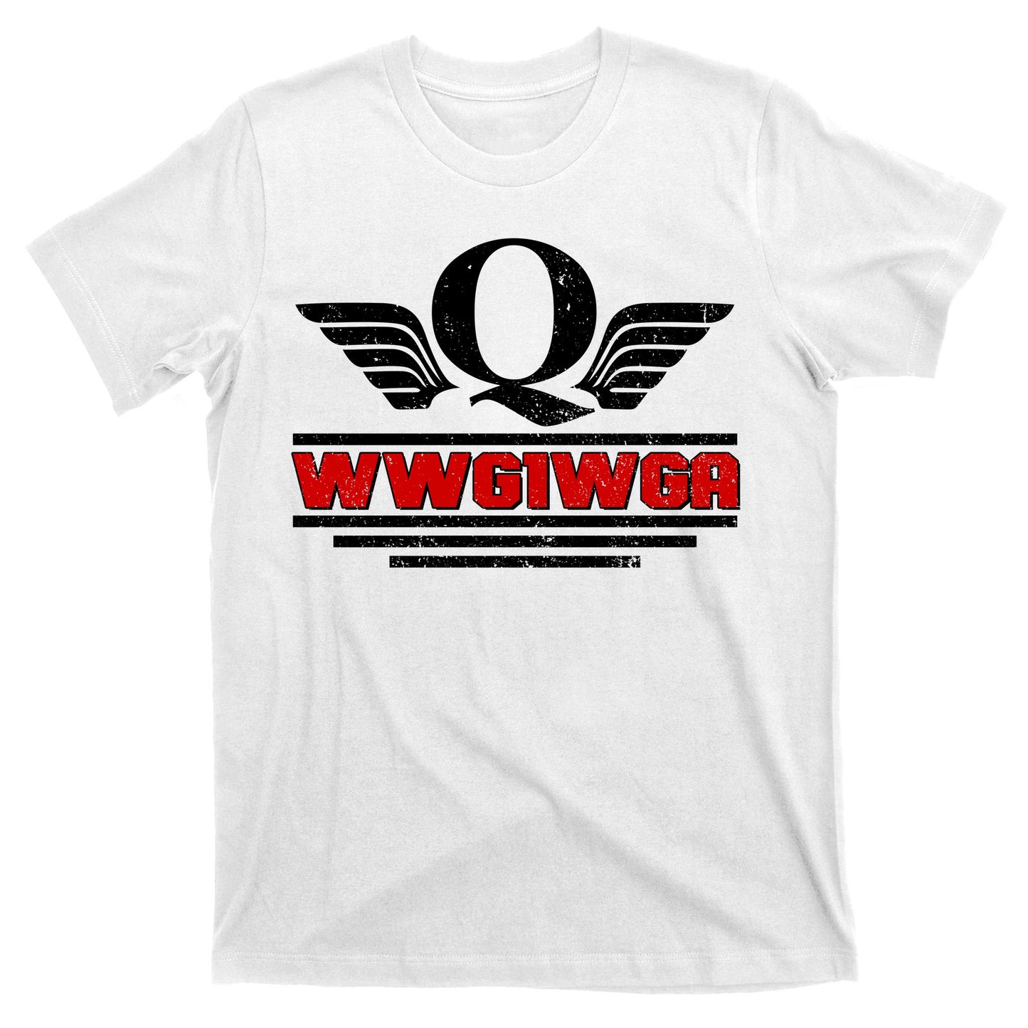 QAnon Wings WWG1WGA T-Shirt