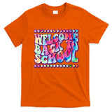 Retro 1960s Tie Dye Welcome Back To School T-Shirt