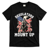 Regulators 4th Of July Independence Day Eagle T-Shirt