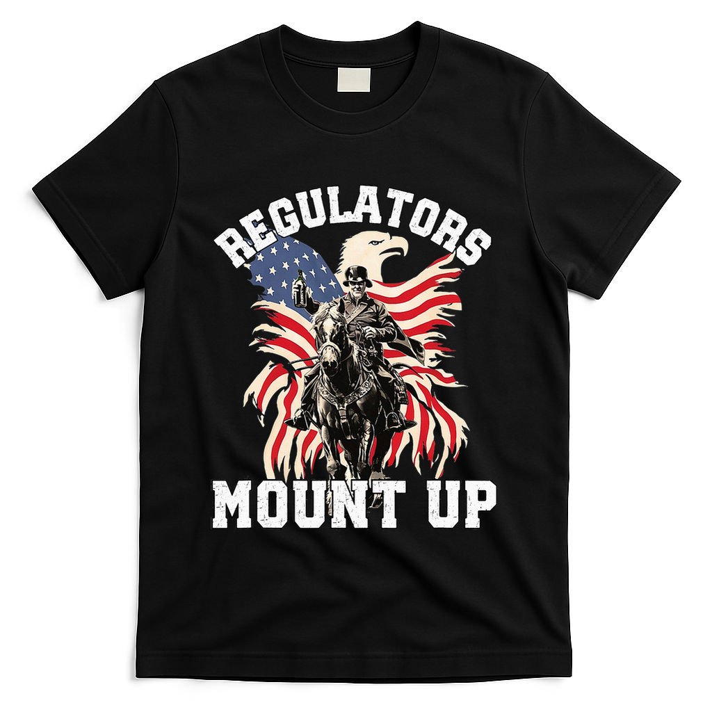 Regulators 4th Of July Independence Day Eagle T-Shirt