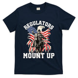 Regulators 4th Of July Independence Day Eagle T-Shirt