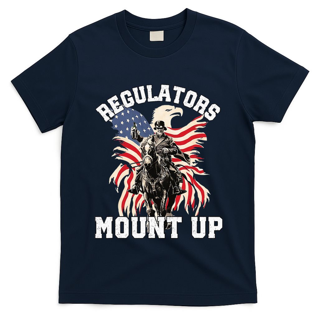 Regulators 4th Of July Independence Day Eagle T-Shirt