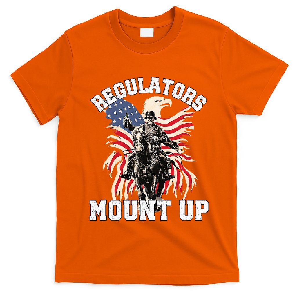 Regulators 4th Of July Independence Day Eagle T-Shirt