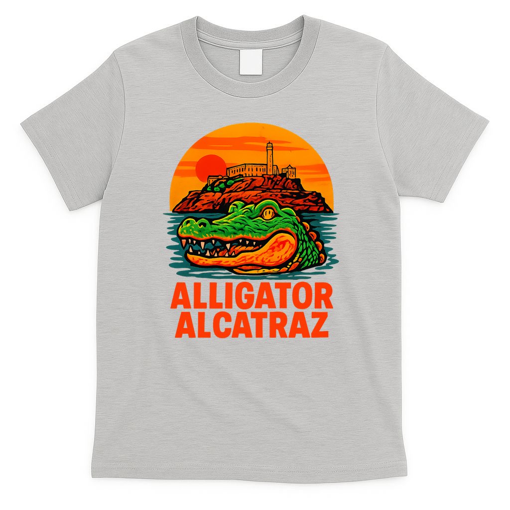 Retro Alligator Alcatraz T-Shirt
