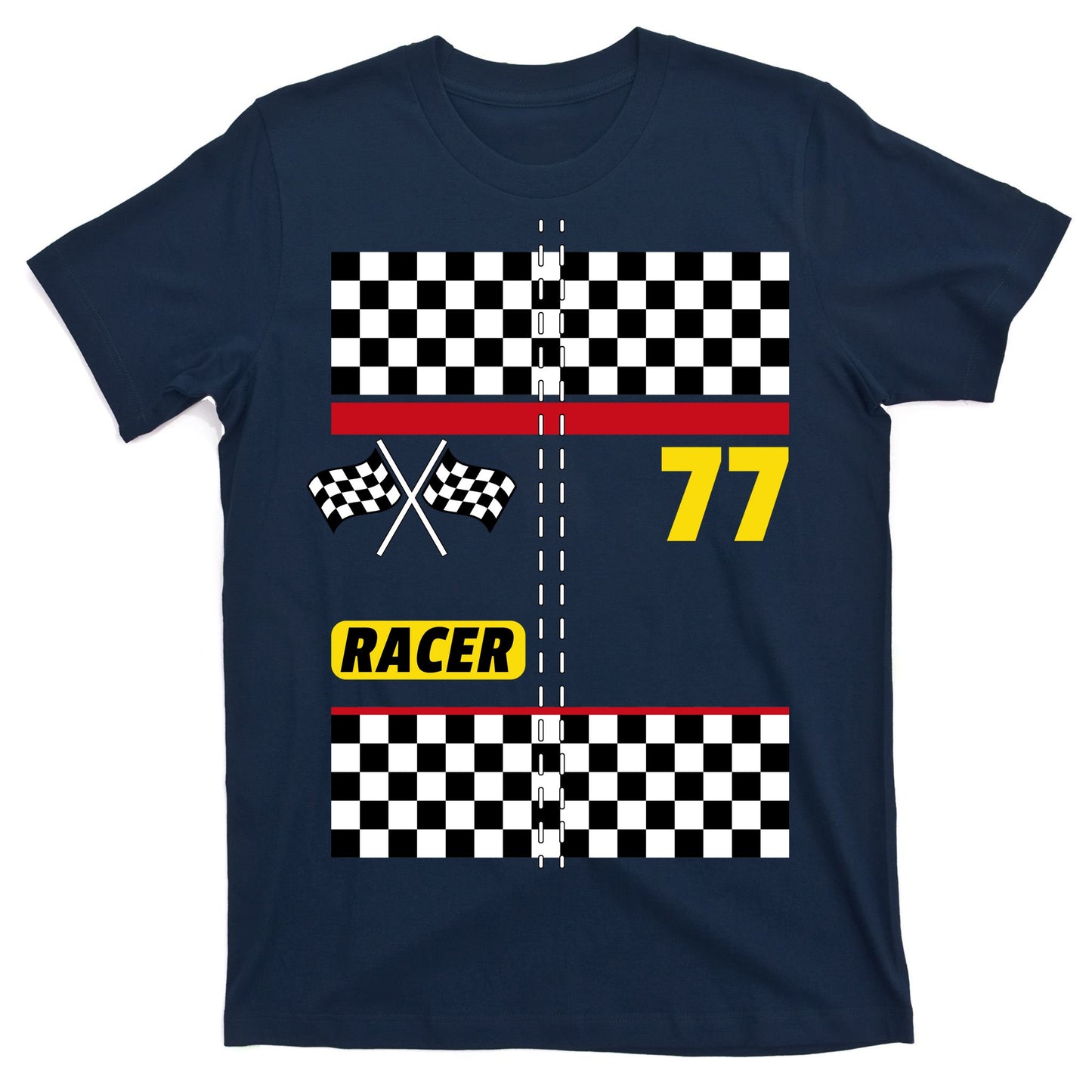 Race Car Driver Costume For Halloween T-Shirt