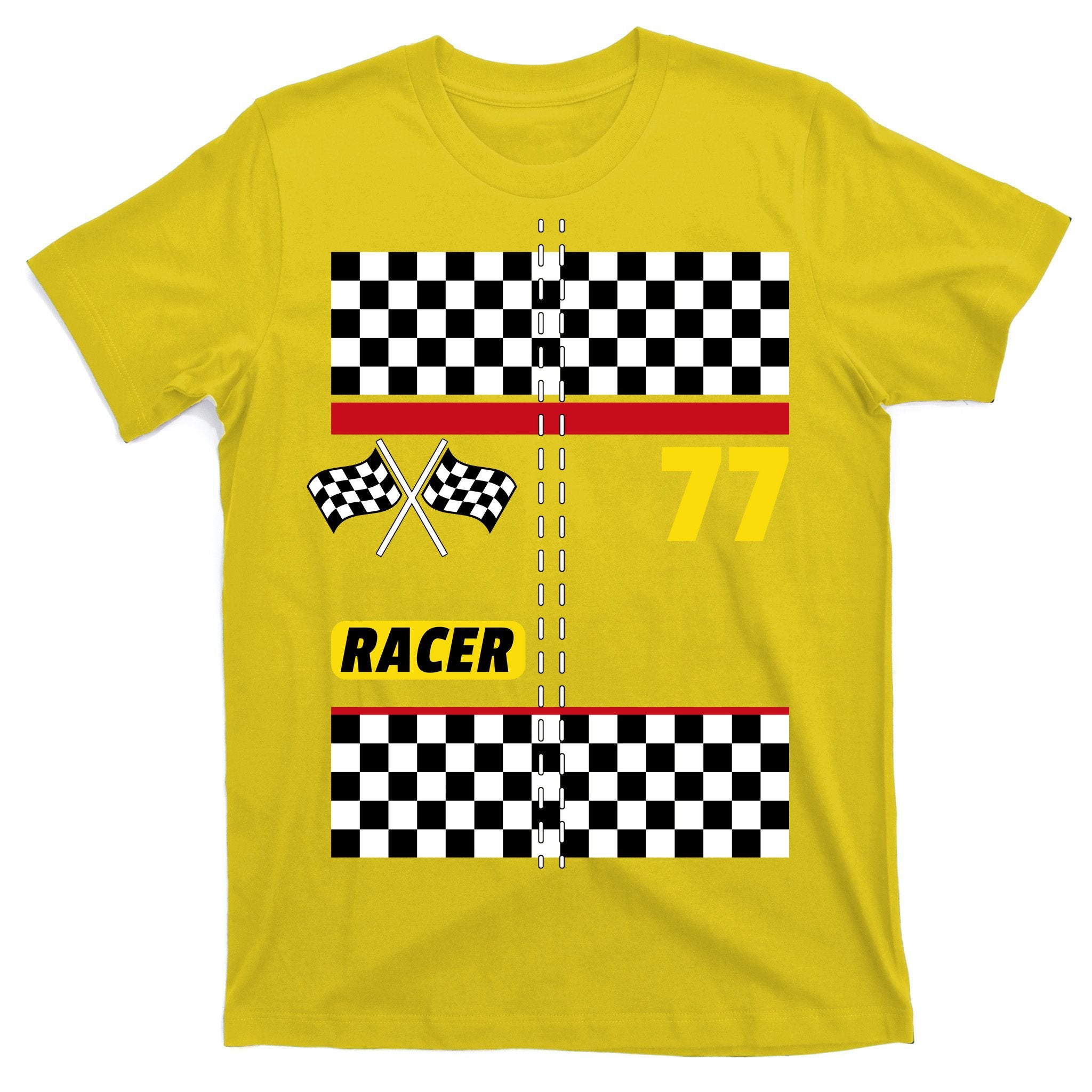 Race Car Driver Costume For Halloween T-Shirt