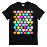 Rainbow Bangla Alphabets Letters Learning Bengali T-Shirt