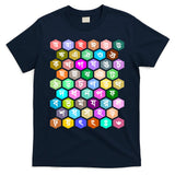 Rainbow Bangla Alphabets Letters Learning Bengali T-Shirt
