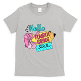 Retro Back To School Hello Fourth Grade T-Shirt