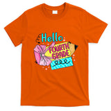 Retro Back To School Hello Fourth Grade T-Shirt
