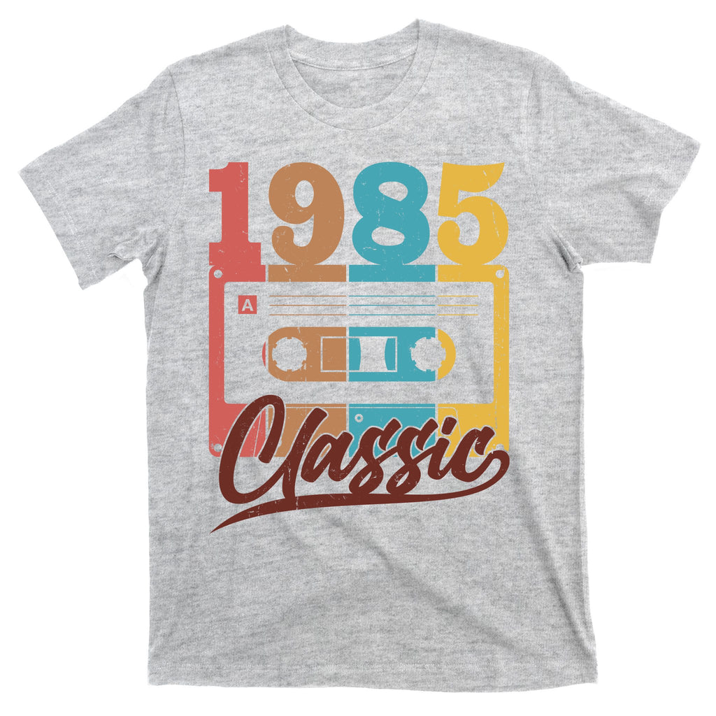 Retro Classic 1985 Birthday Cassette Tape T-Shirt