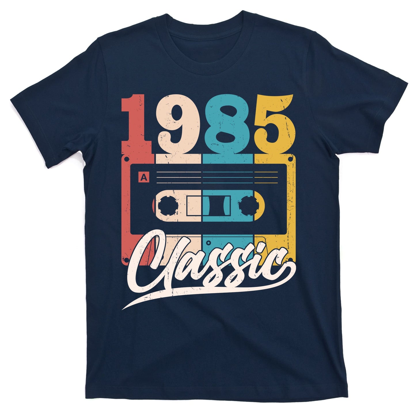 Retro Classic 1985 Birthday Cassette Tape T-Shirt