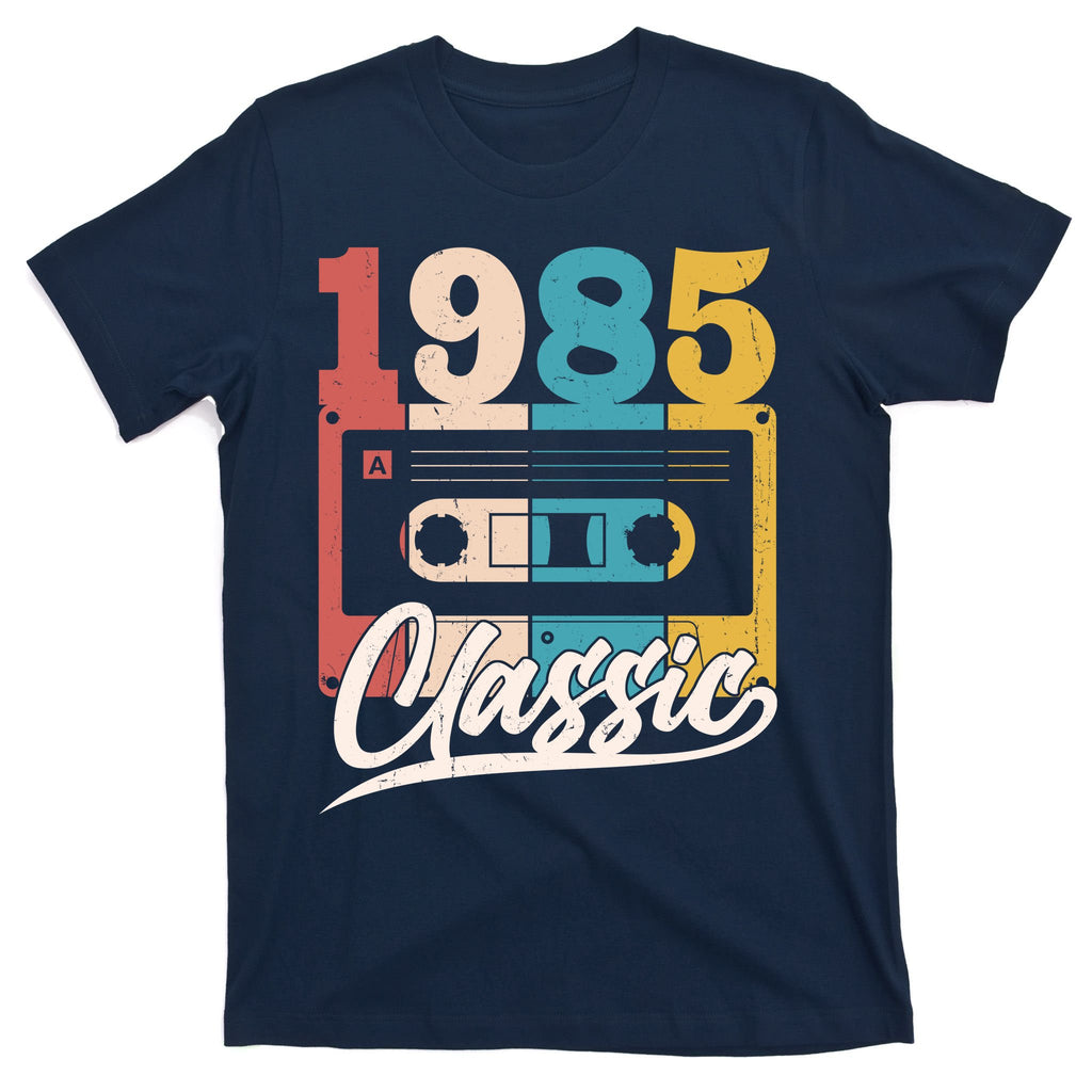 Retro Classic 1985 Birthday Cassette Tape T-Shirt
