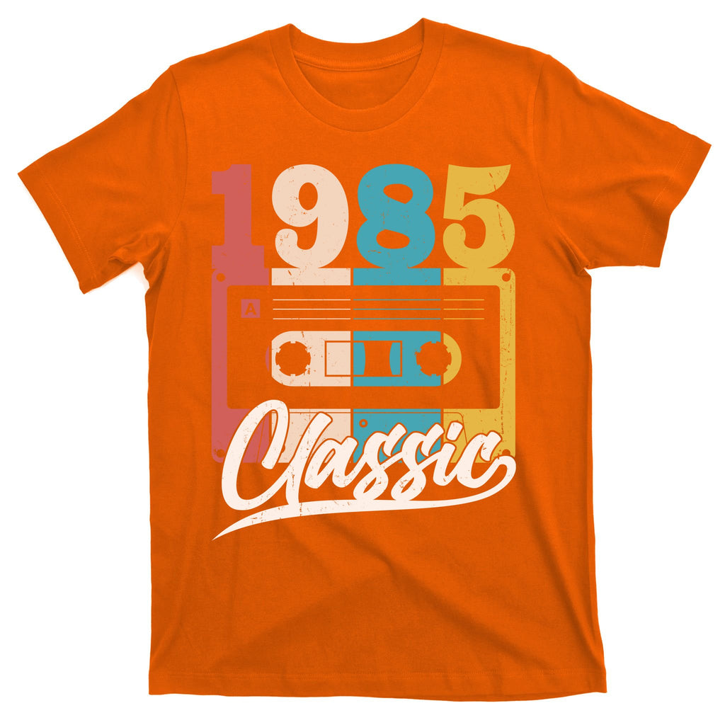 Retro Classic 1985 Birthday Cassette Tape T-Shirt