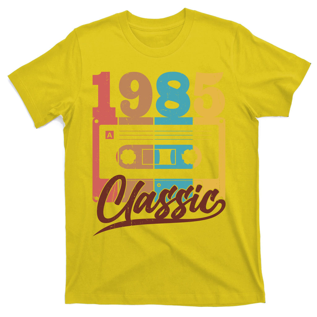 Retro Classic 1985 Birthday Cassette Tape T-Shirt