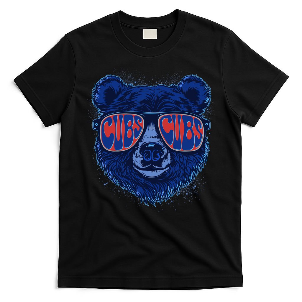 Retro Cubs Baseball Sports Fan T-Shirt