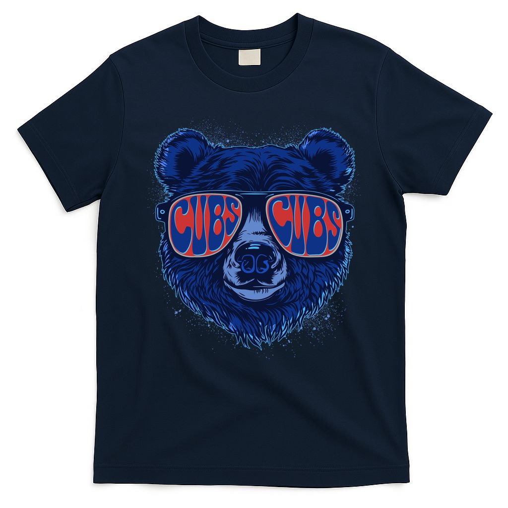Retro Cubs Baseball Sports Fan T-Shirt
