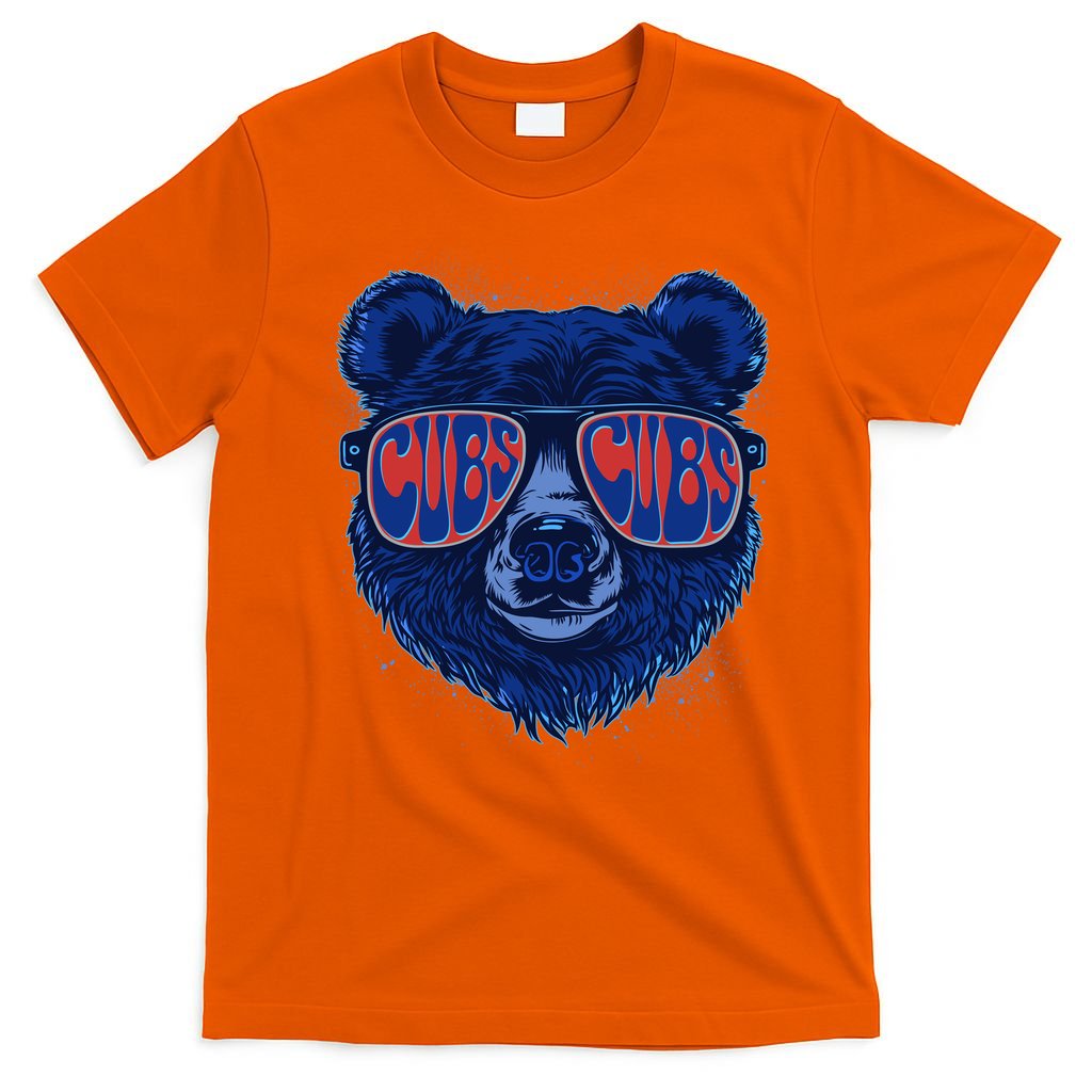 Retro Cubs Baseball Sports Fan T-Shirt